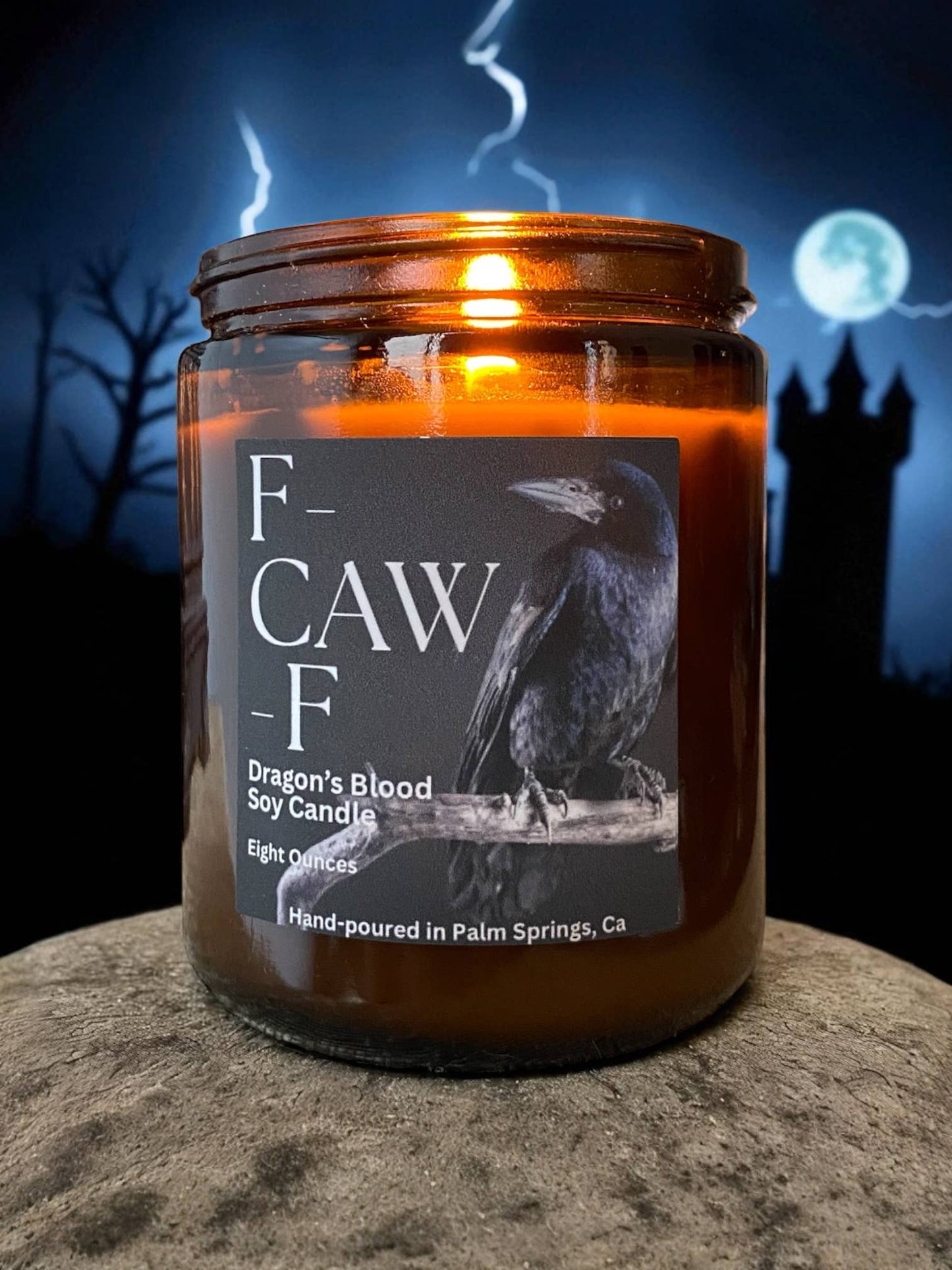 F-CAW-F Dragon’s Blood Soy Candle | 8 oz 