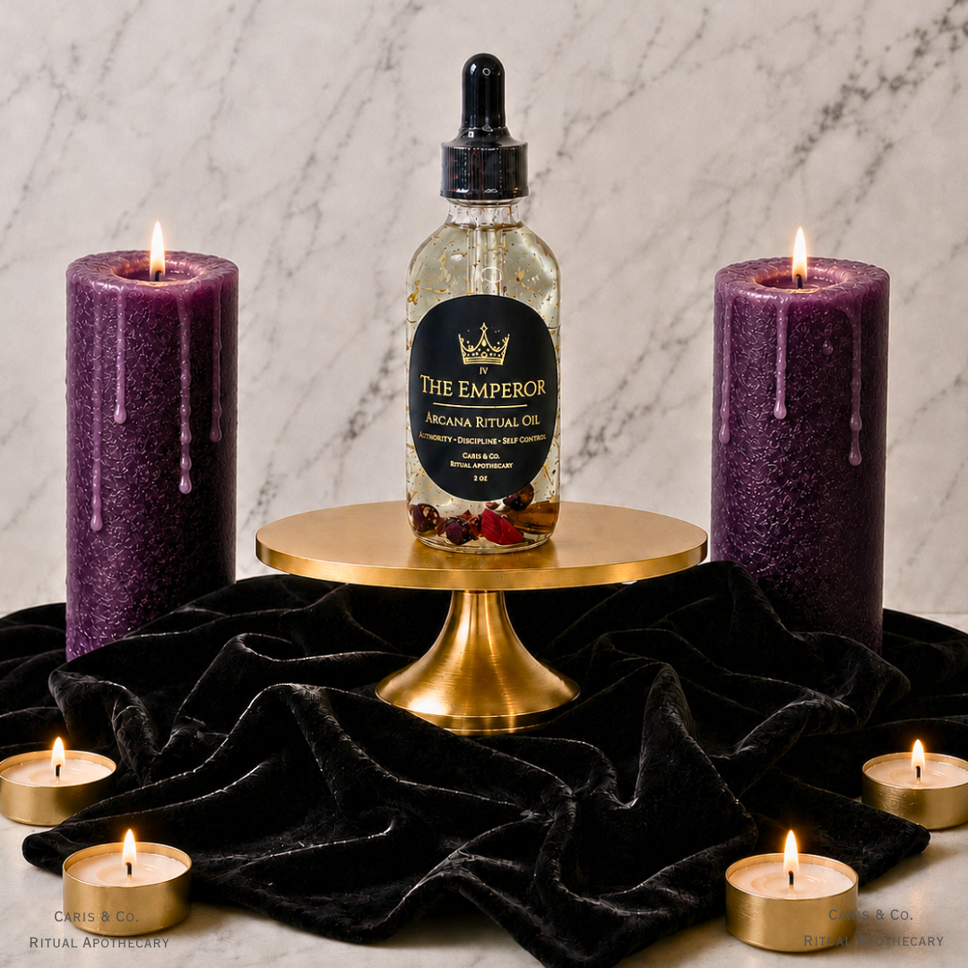 Arcana - The Emperor Tarot Ritual Oil (2 oz)