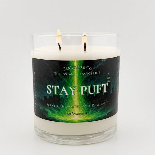 Stay Puft: Ghostbusters-Inspired Movie Candle
