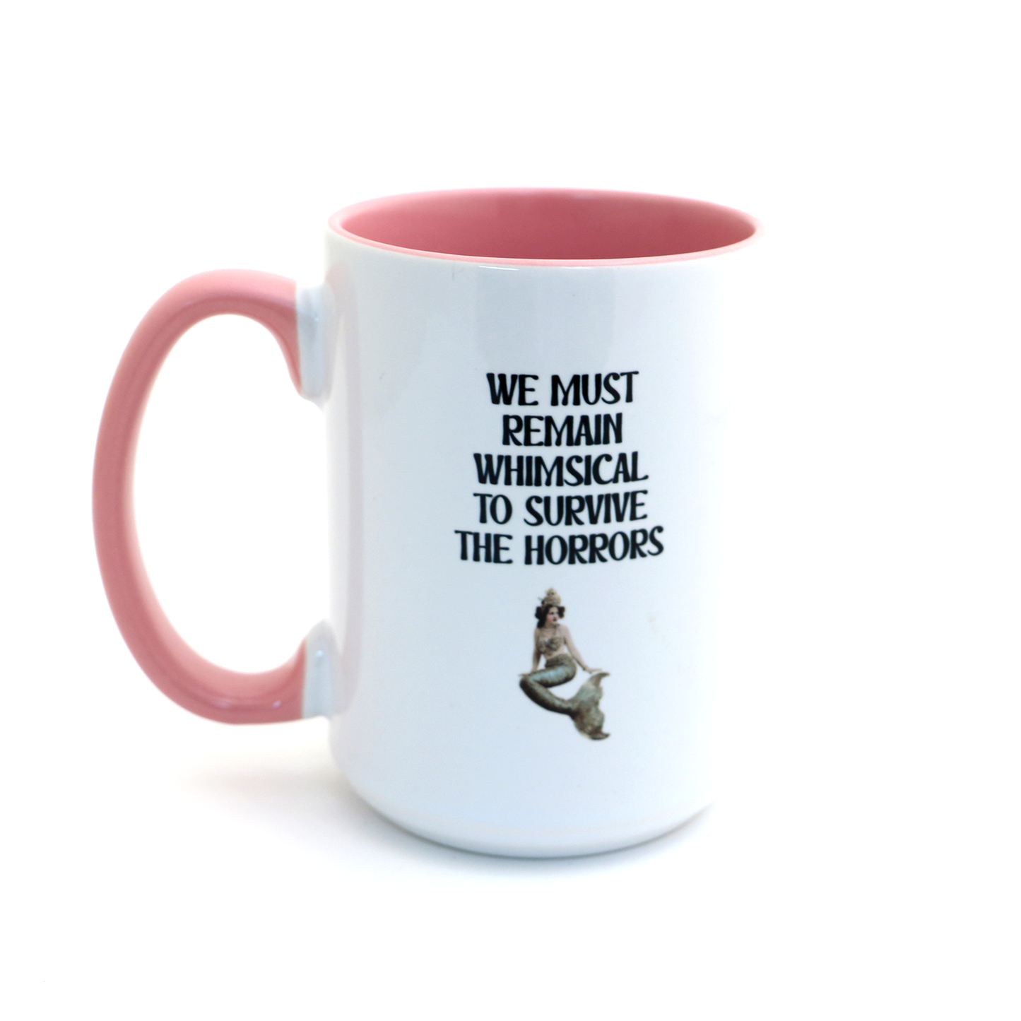 Fun Mermaid mug, Girls Wanna have Fins, funny nautical