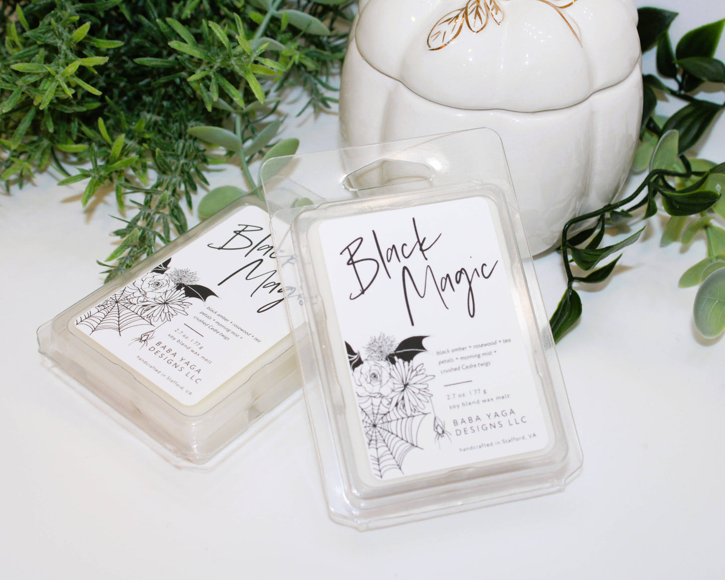 Black Magic Soy Wax Melts Witchy Spiritual Autumn Fall Scent