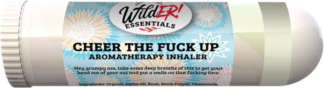 Cheer The Fuck Up Aromatherapy Inhalers, essential oils