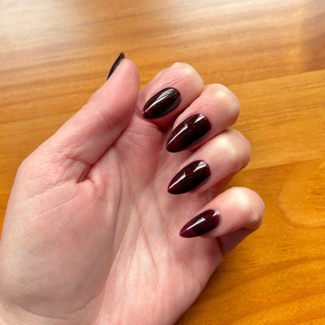 Drink Deep | Deep Wine Red Vegan Nail Lacquer