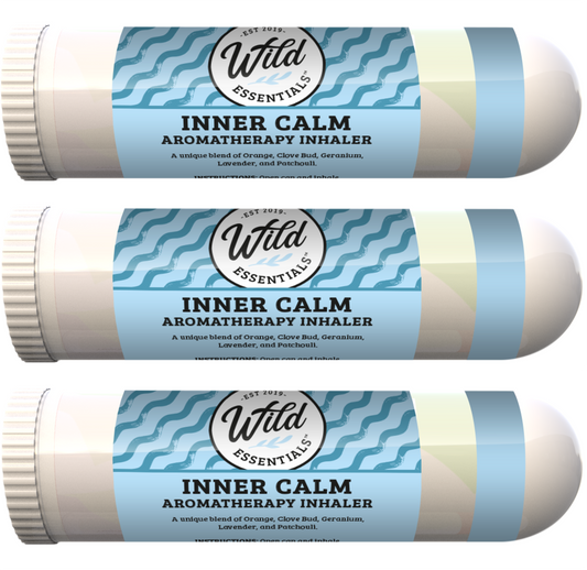 Inner Calm Aromatherapy Inhalers with essential oils