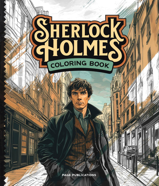 The Sherlock Holmes Coloring Book: A Beautiful Literary Gift