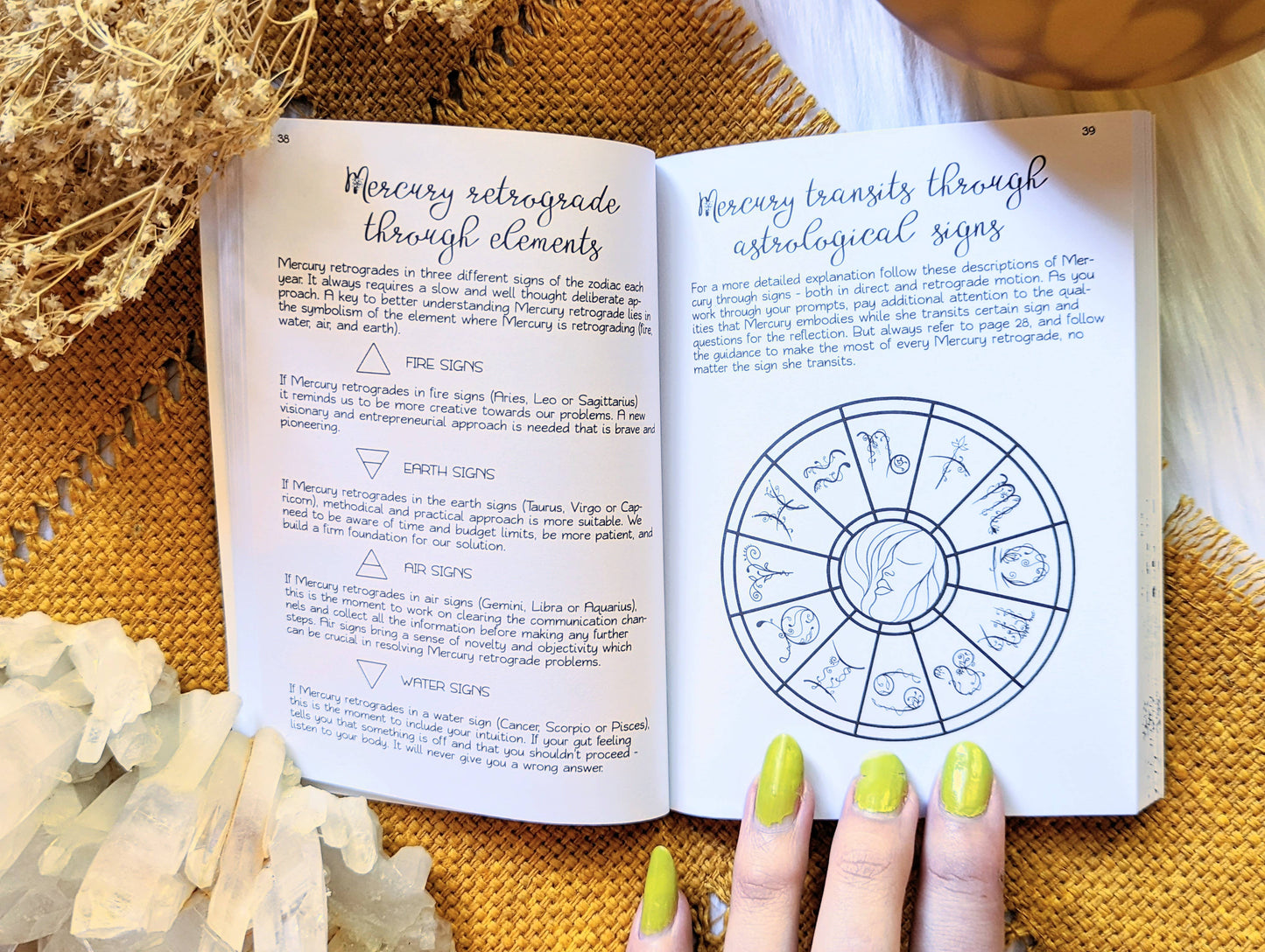 Mercury in Retrograde Journal - Workbook, Shadow work, Self