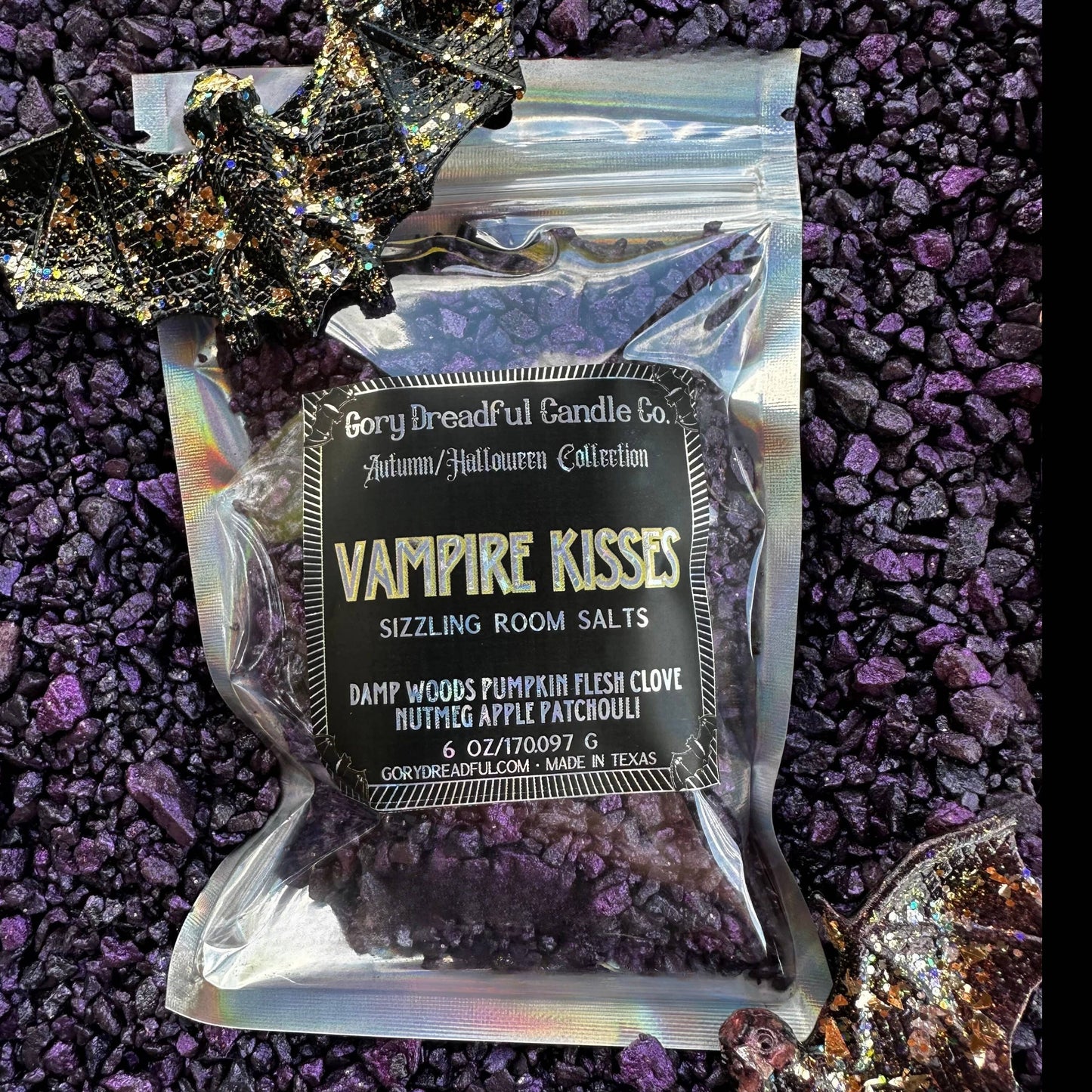 Vampire Kisses Sizzling Room Salt Crystal Potpourri