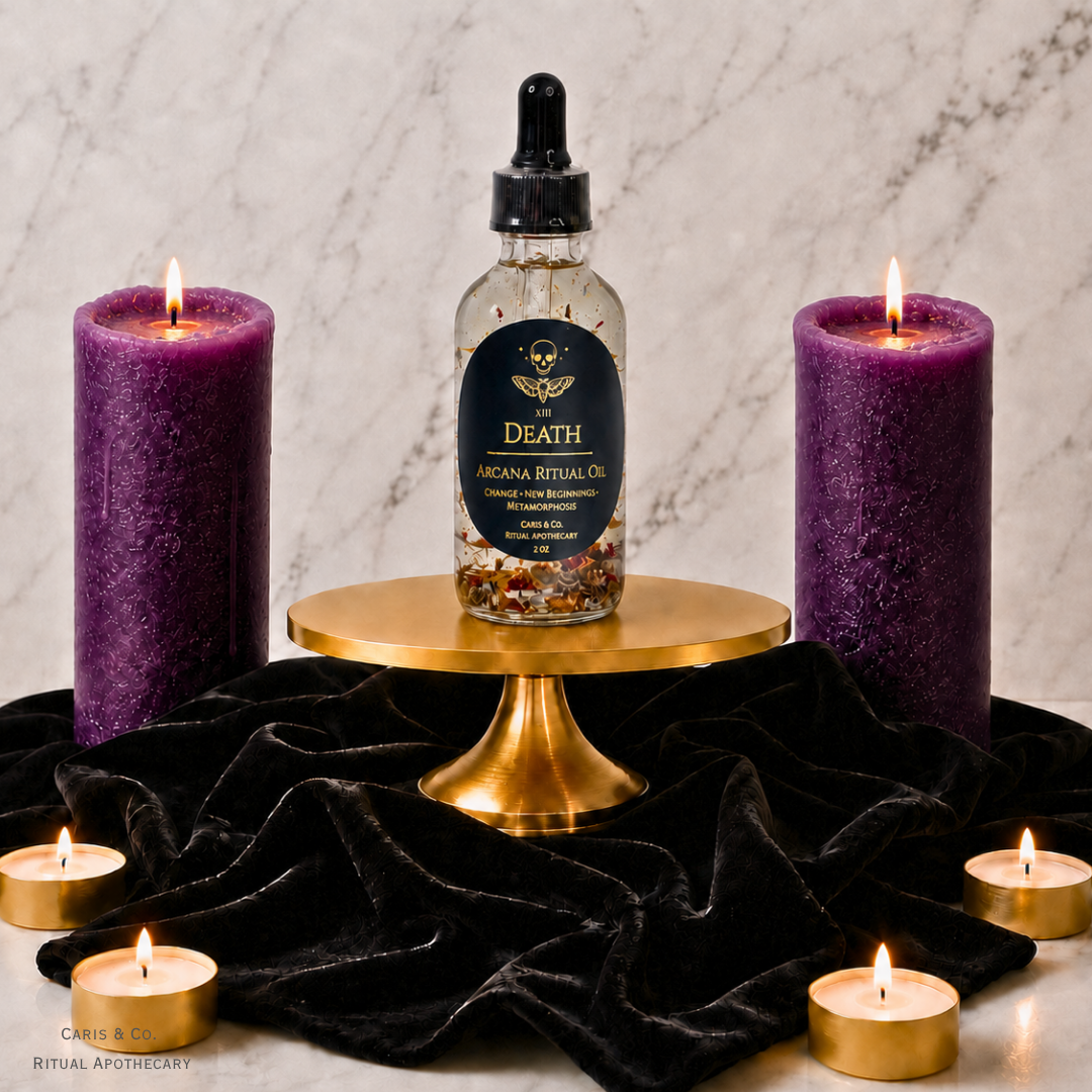 Arcana - Death Tarot Ritual Oil (2 oz)