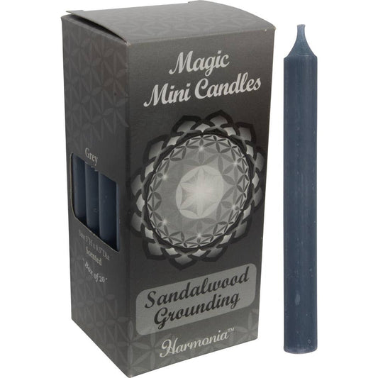 Harmonia Mini Ritual Candle - Grounding Sandalwood (Pack of