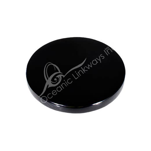 (PC)SCRYING MIRROR - OBSIDIAN, BLACK 2"