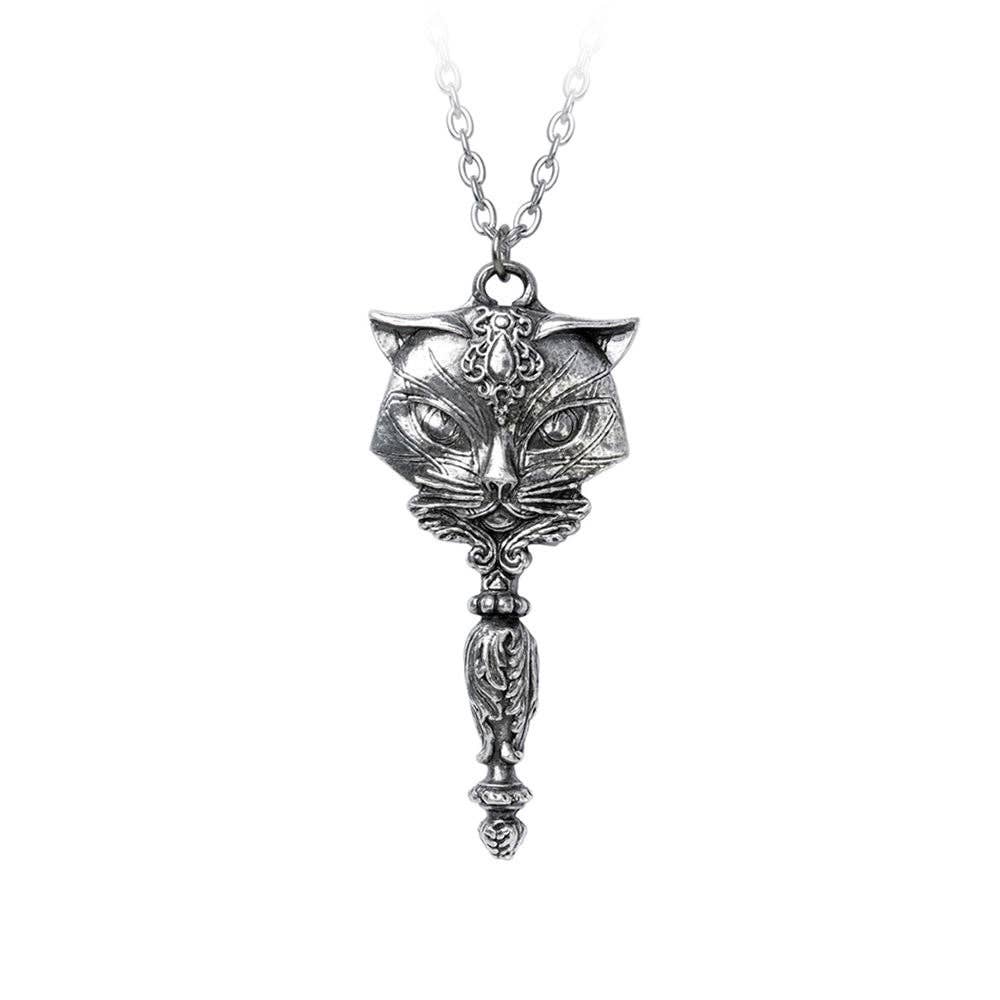 Sacred Cat Vanitas Pendant
