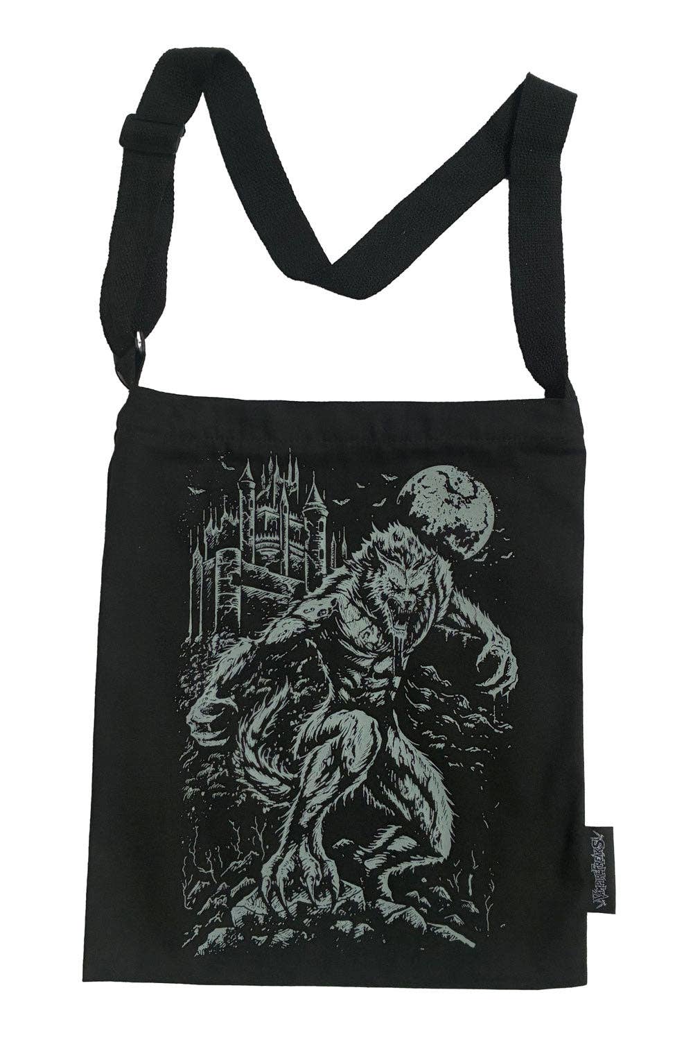 Shoulder Sling Zipper Tote Bag