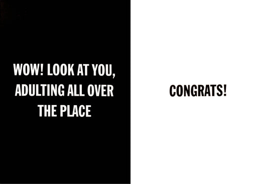 Wow! Look At You... Card - Pack of 6