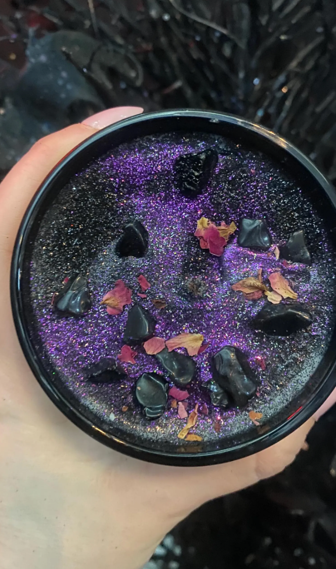 Buffy the Vampire Slayer Soy Wax Crystal Candle, Hand-Poured