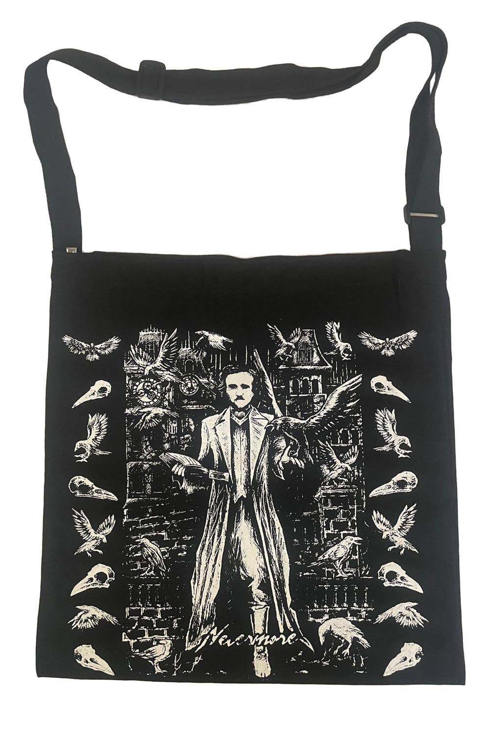 Shoulder Sling Zipper Tote Bag