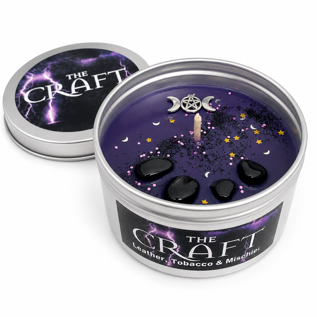 The Craft Candle | Leather, Fire & Patchouli