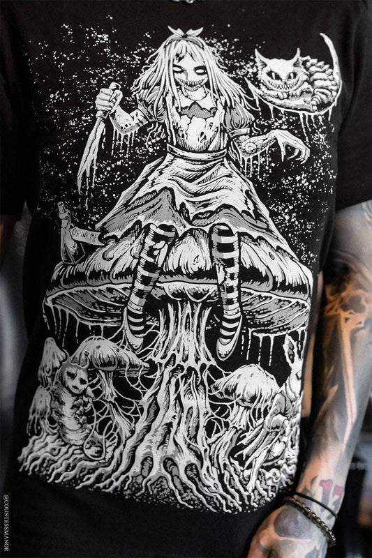Alice Down The Rabbit Hole T-shirt