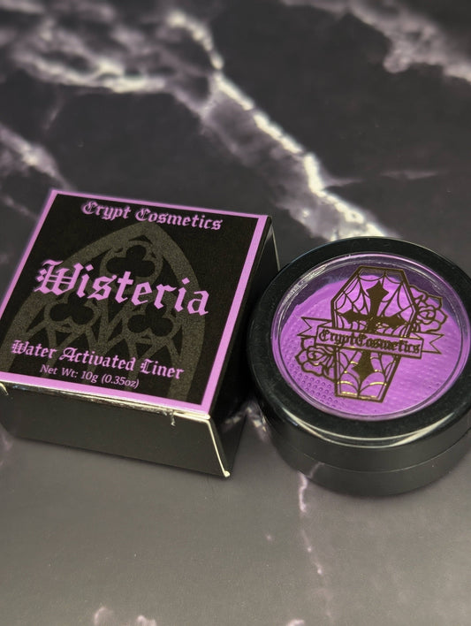 Wisteria - Pastel purple water activated liner