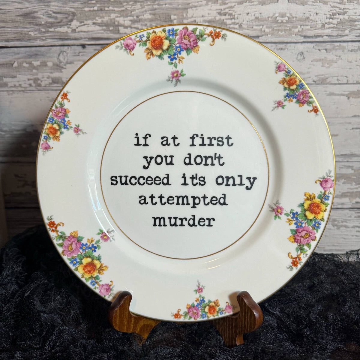 Attempted Murder #179 Funny Plates, Trending, Gift
