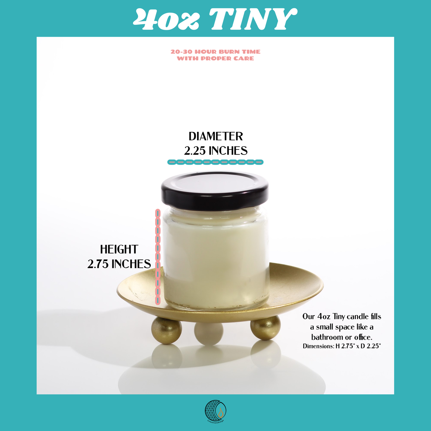 When lit, mom's about to lose her shit Soy Candle