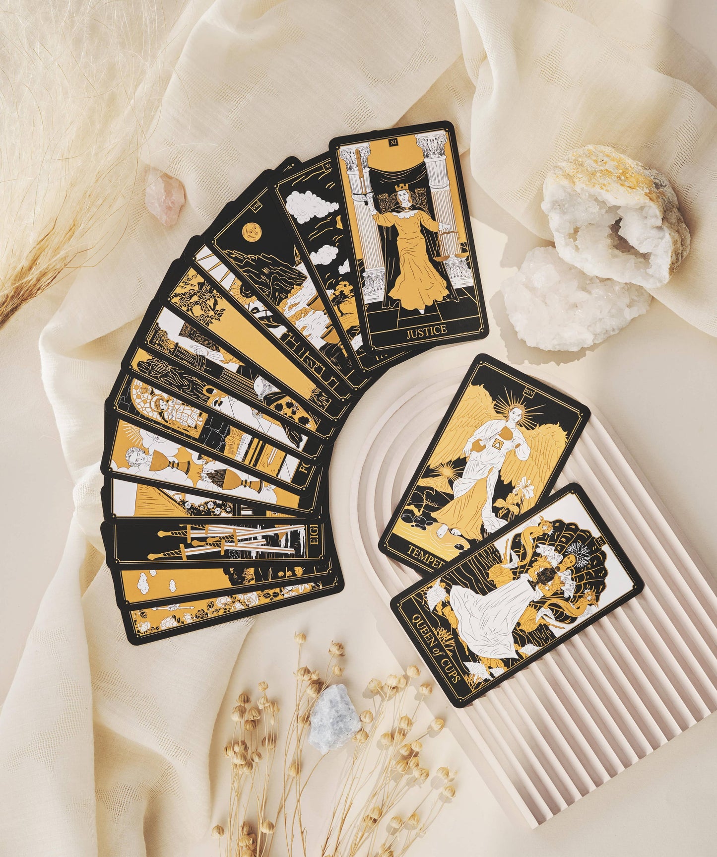 Wyspell Classic Tarot Cards - Gold Edition