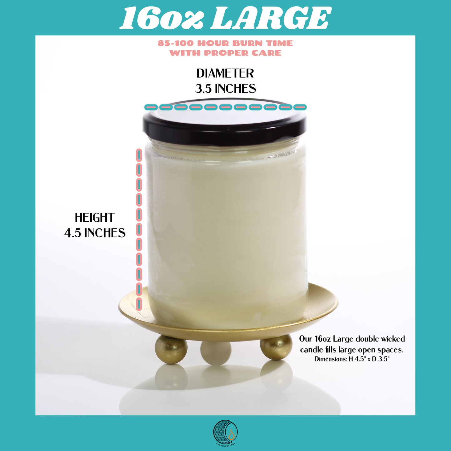 When lit, mom's about to lose her shit Soy Candle