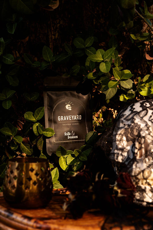 Graveyard - Sandalwood Moss Incense Cones