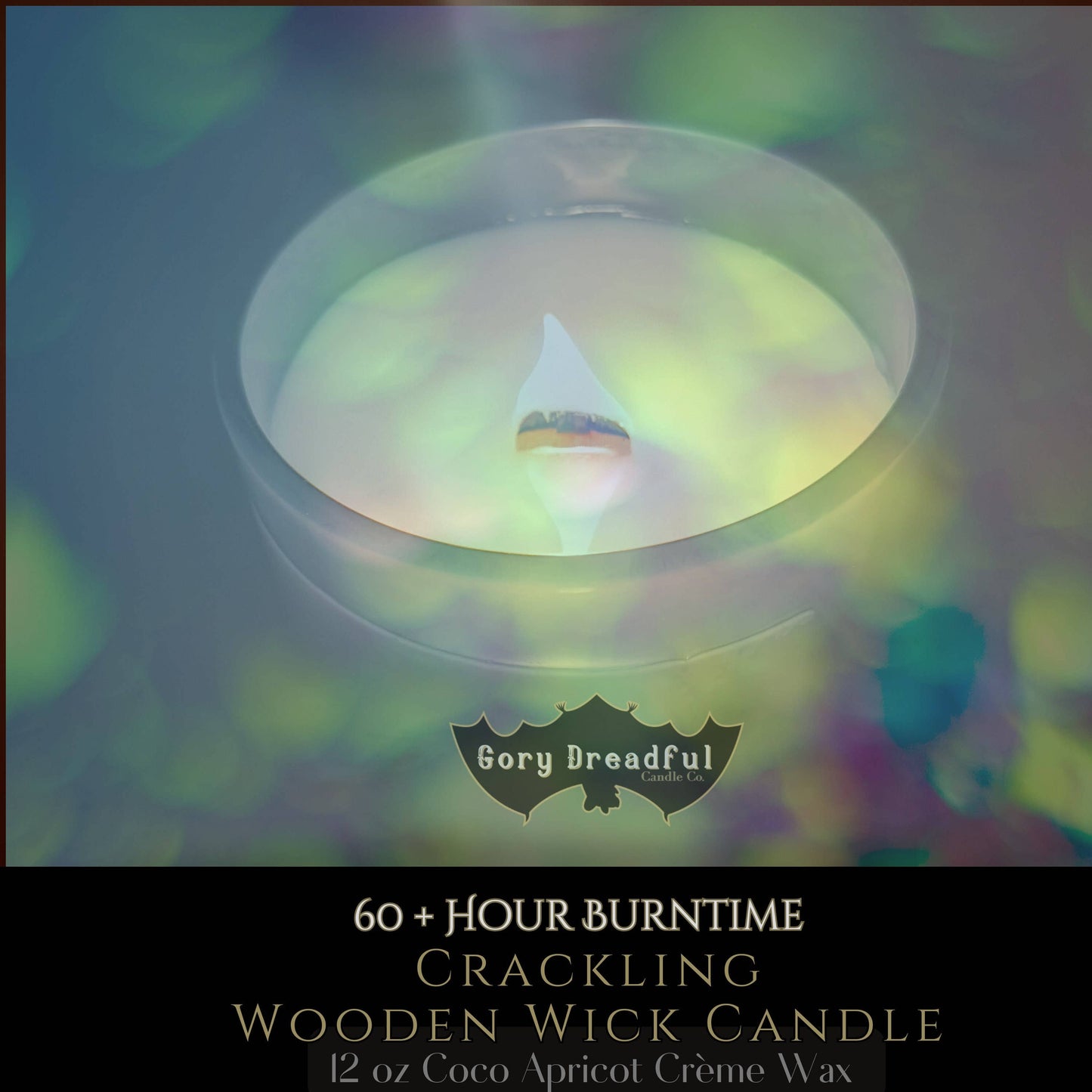 Apparitional Ambitions Crackling Wooden Wick Candle