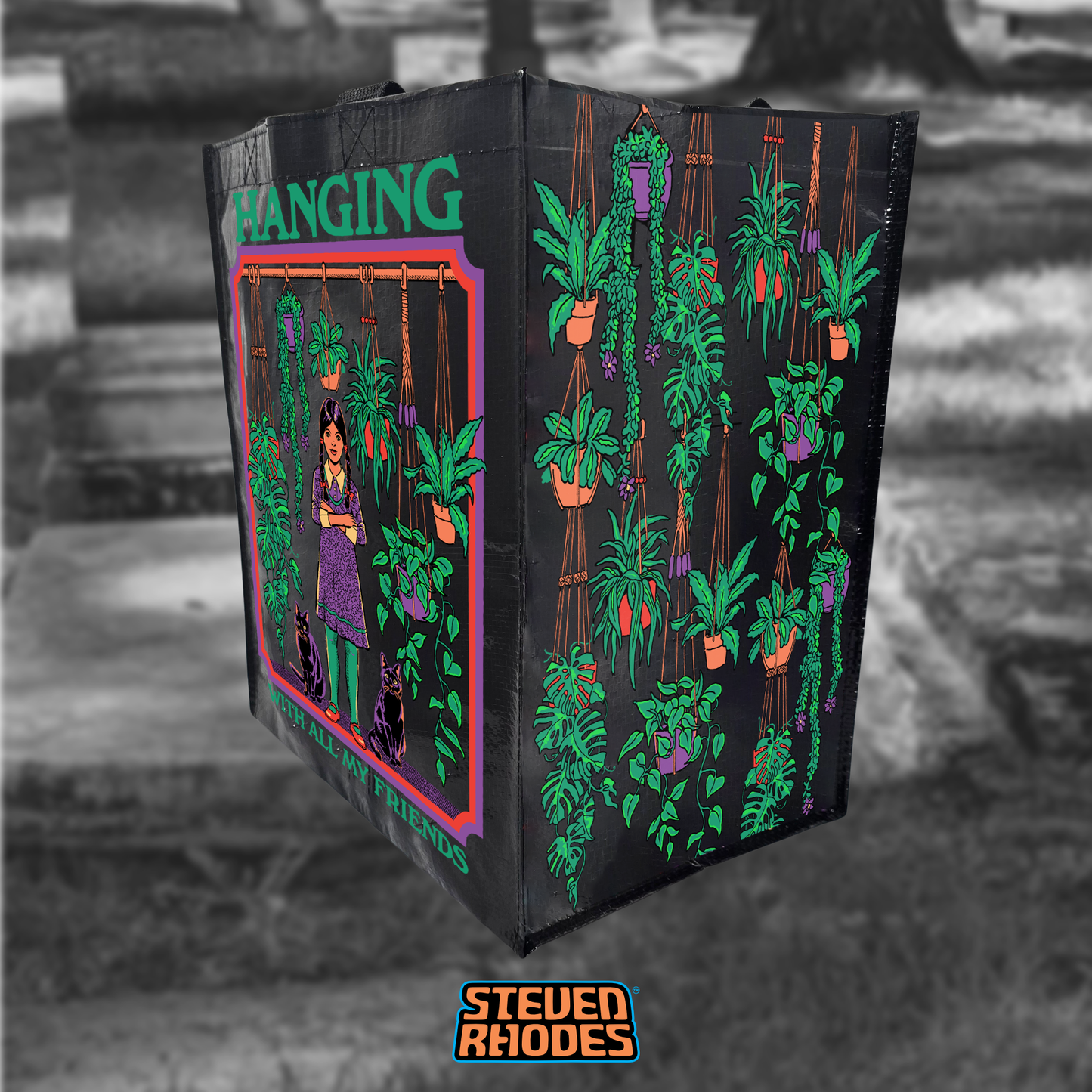 Hanging With All My Friends Grocery Tote