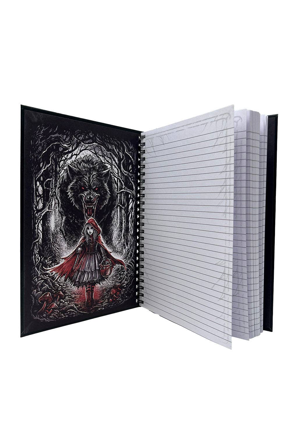 Little Dead Riding Hood Spiral Journal