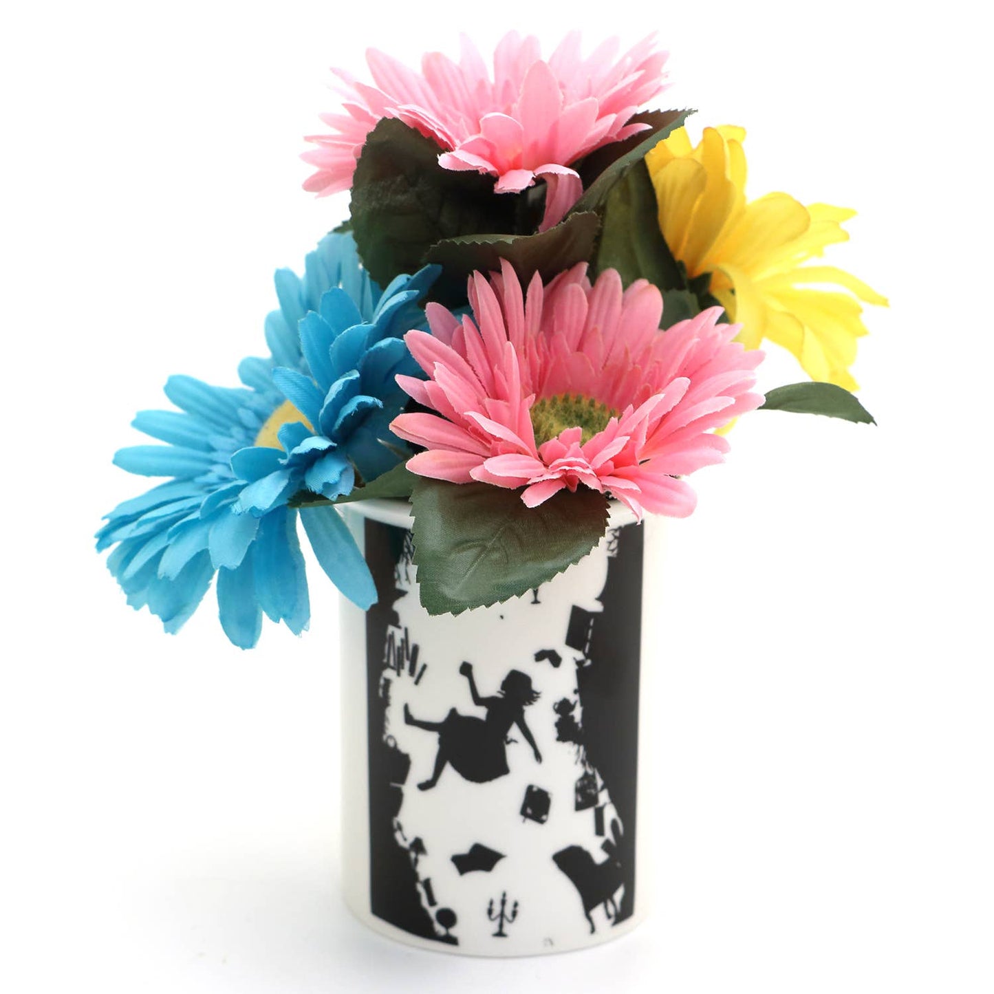 Alice in Wonderland Through the Looking Glass small vase