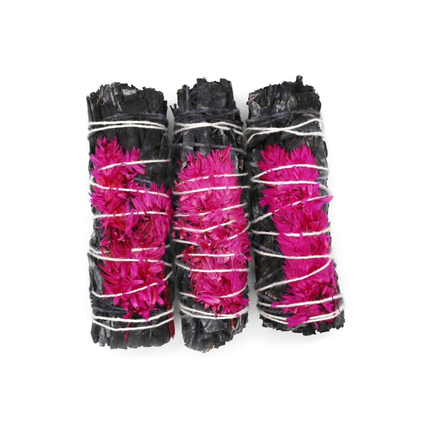 'Blossom' Floral White Sage Smudge Stick (4 in.)