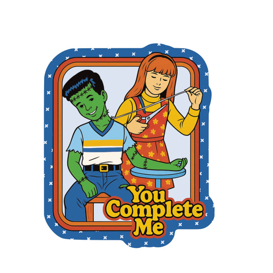 Frankenstein Monster Friend Humor High Quality Vinyl Sticker