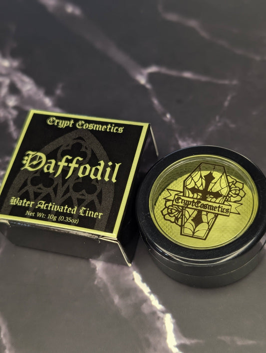 Daffodil - Pastel yellow water activated liner