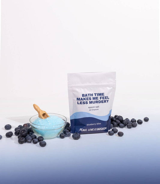 Bath Time Makes Me Feel Less Murdery Epsom Salt Bath Soak