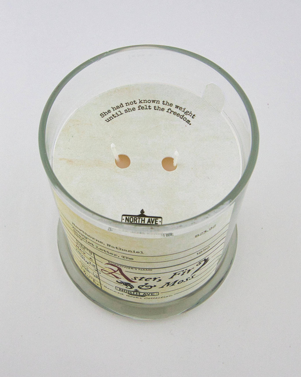 Banned Book Candle, The Scarlet Letter / Bookstore Gift