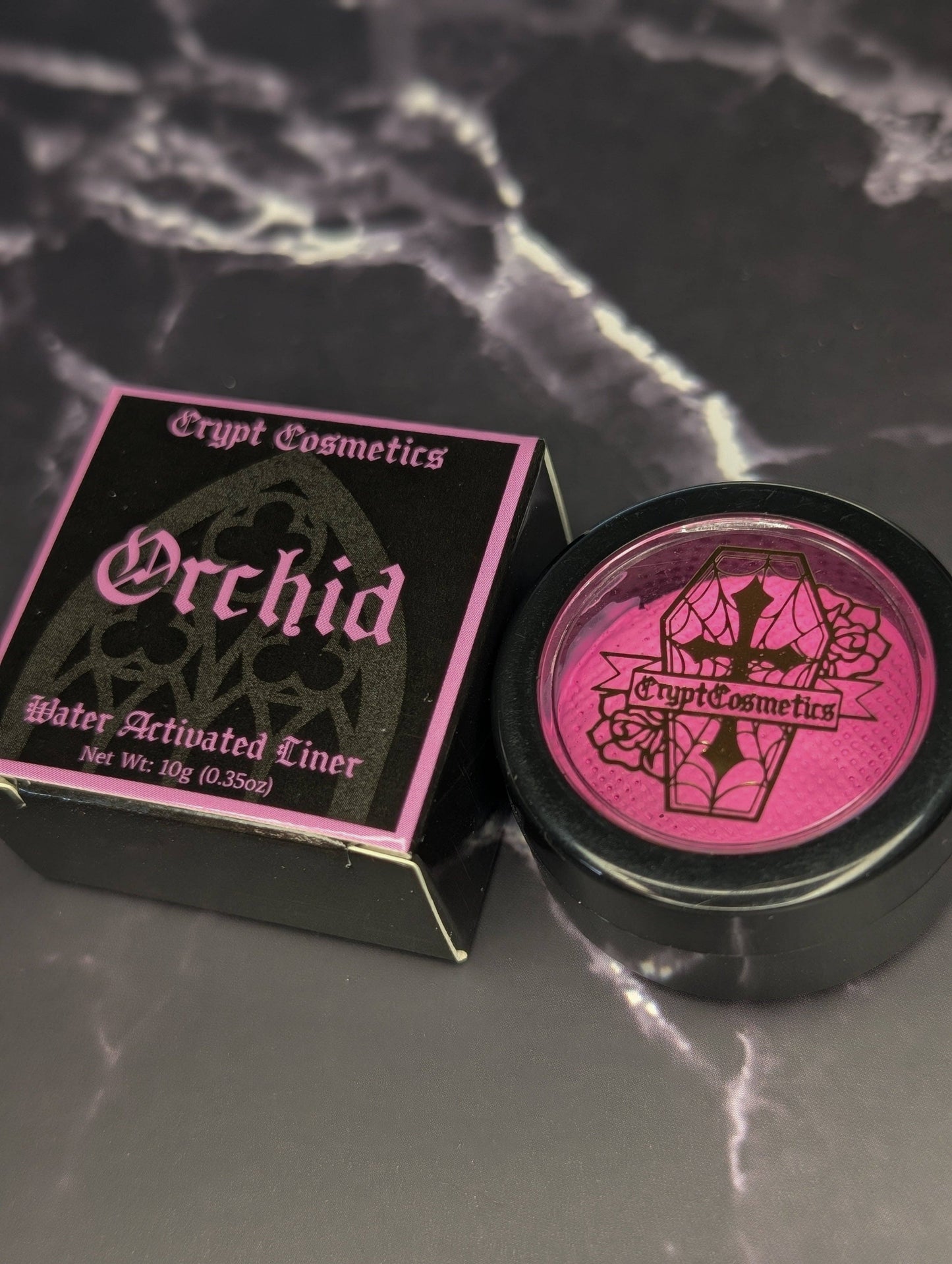 Orchid - Pastel pink water activated liner