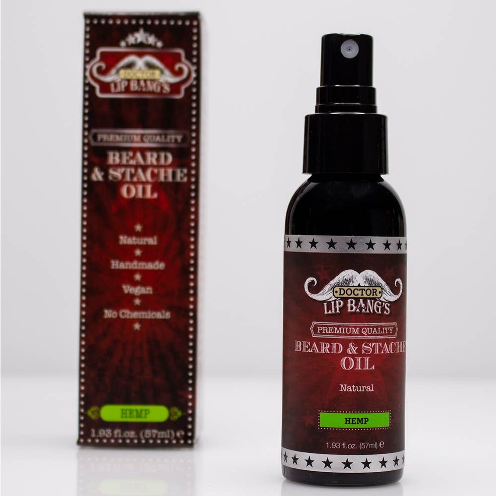 Hemp - Vegan Beard & Stache Oil