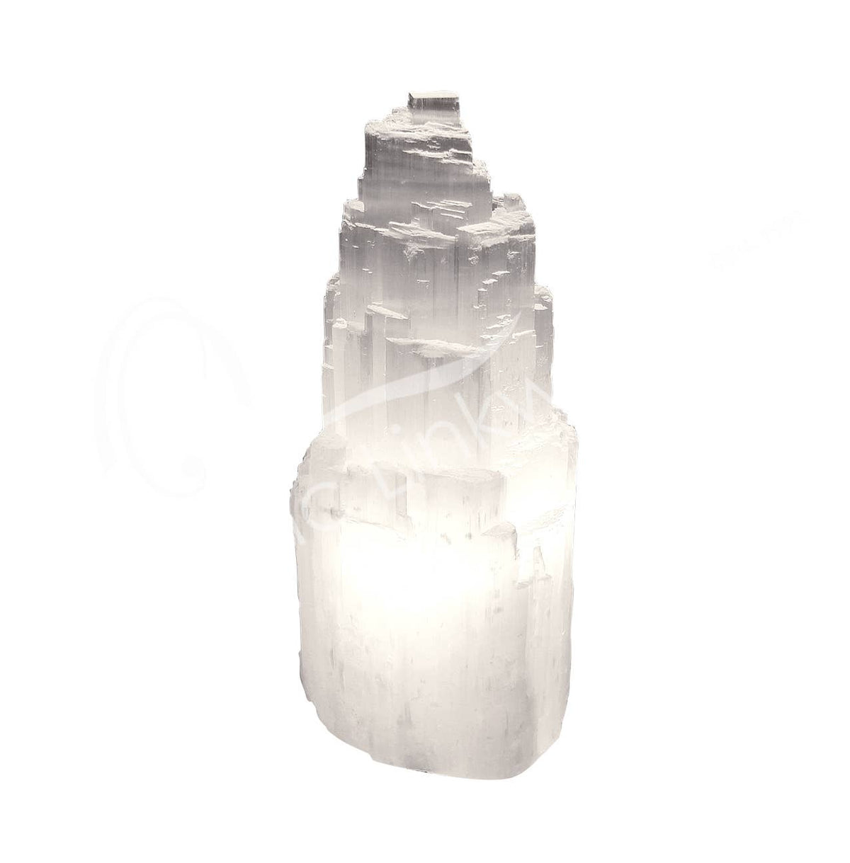 (PC)LAMP - SELENITE ICEBERG NO CORD 8"H