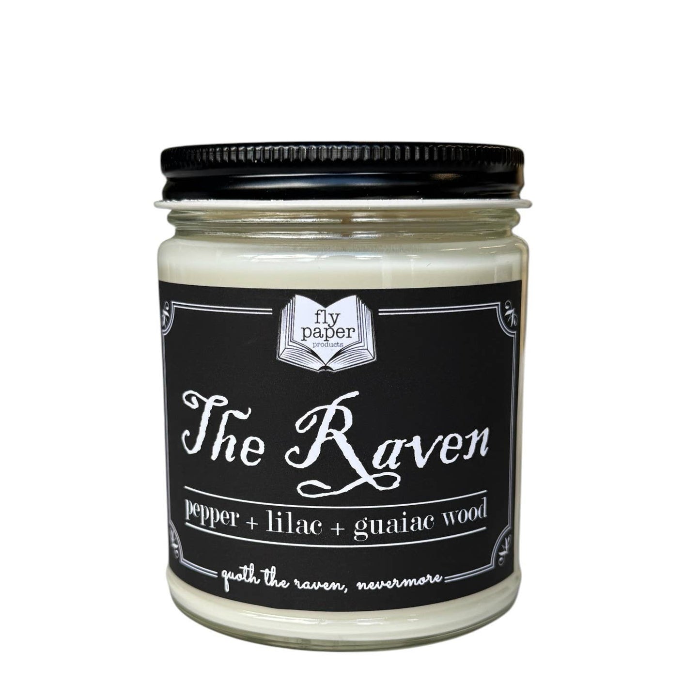 *New Scent* The Raven 9oz Pepper + Lilac + Guaiac Wood