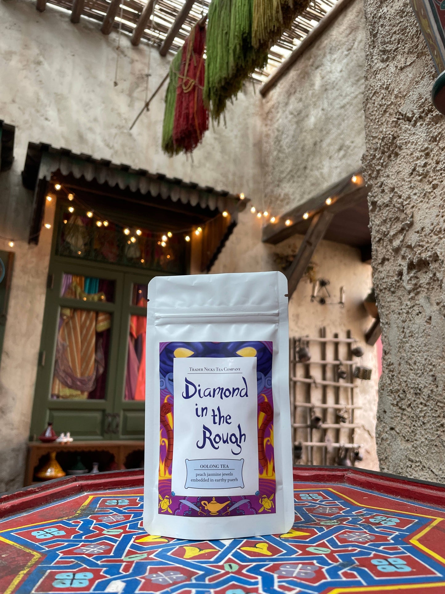 Diamond in the Rough Jasmine Peach Oolong Tea