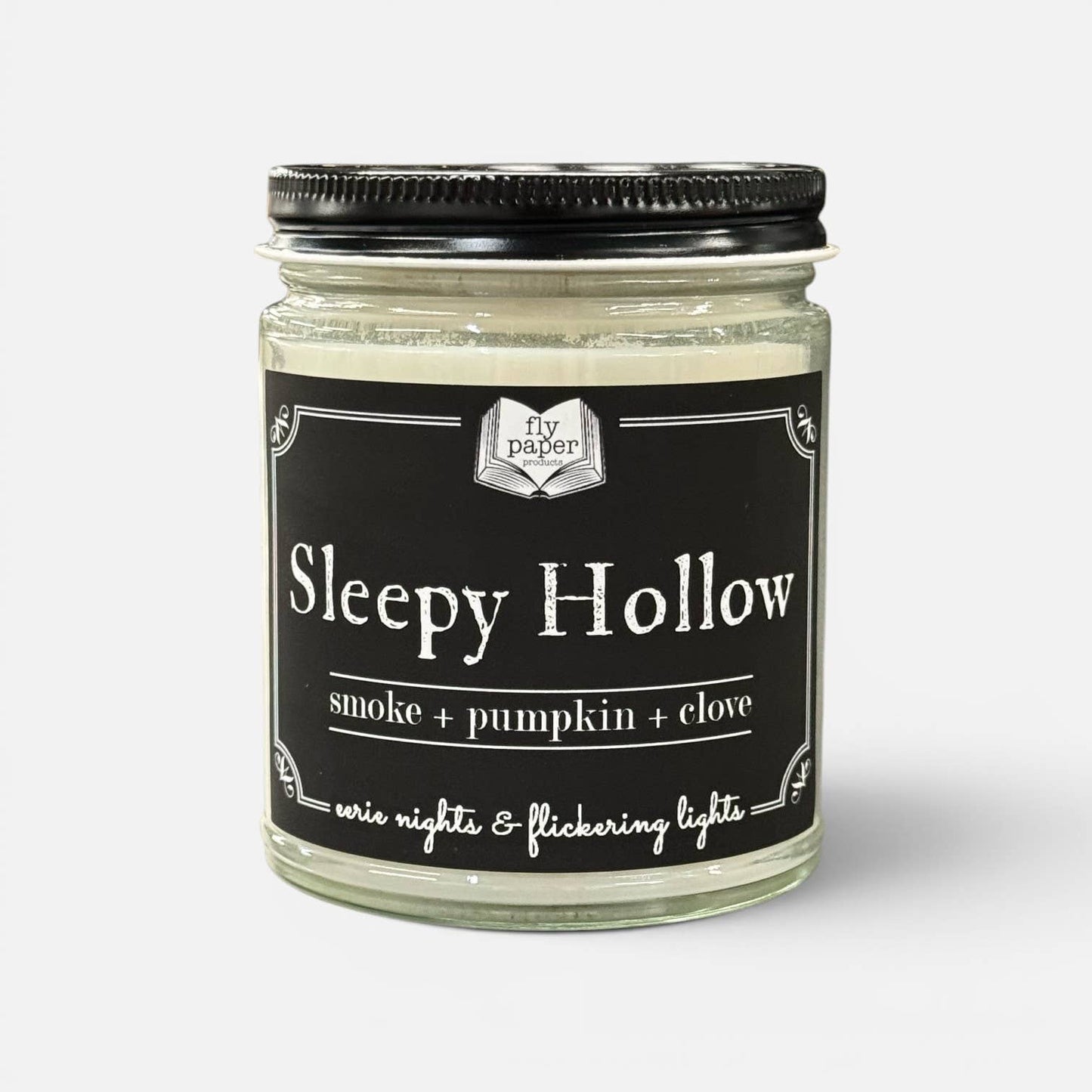 Sleepy Hollow 9oz Candle Smoke + Pumpkin + Clove