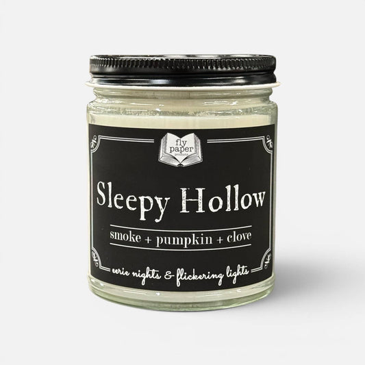 Sleepy Hollow 9oz Candle Smoke + Pumpkin + Clove