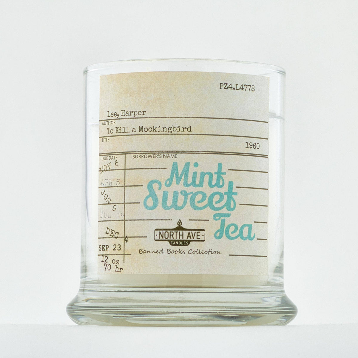 Banned Book Candle / To Kill a Mockingbird / bookstore gift