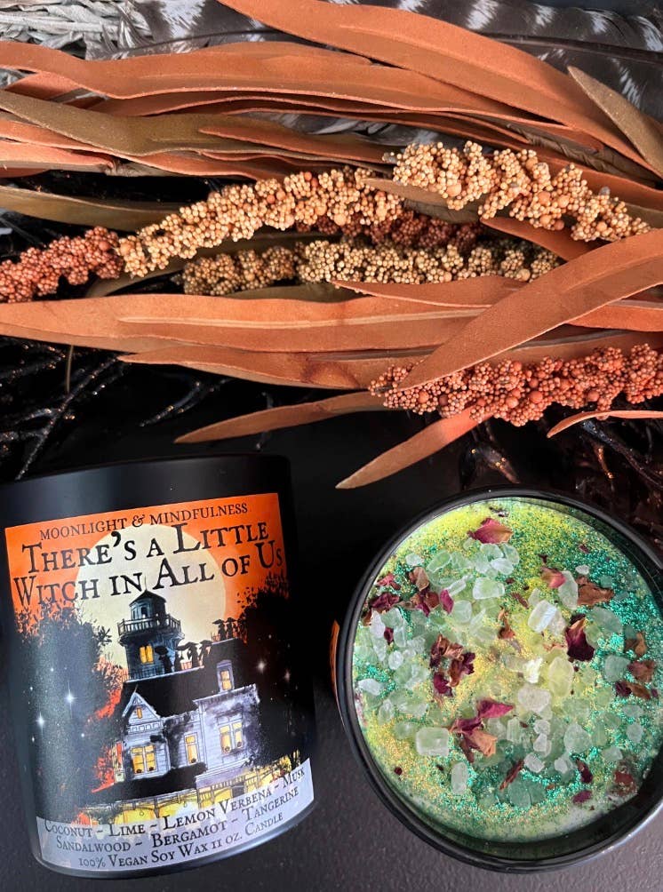 Practical Magic Soy Wax Crystal Candle, Hand-Poured