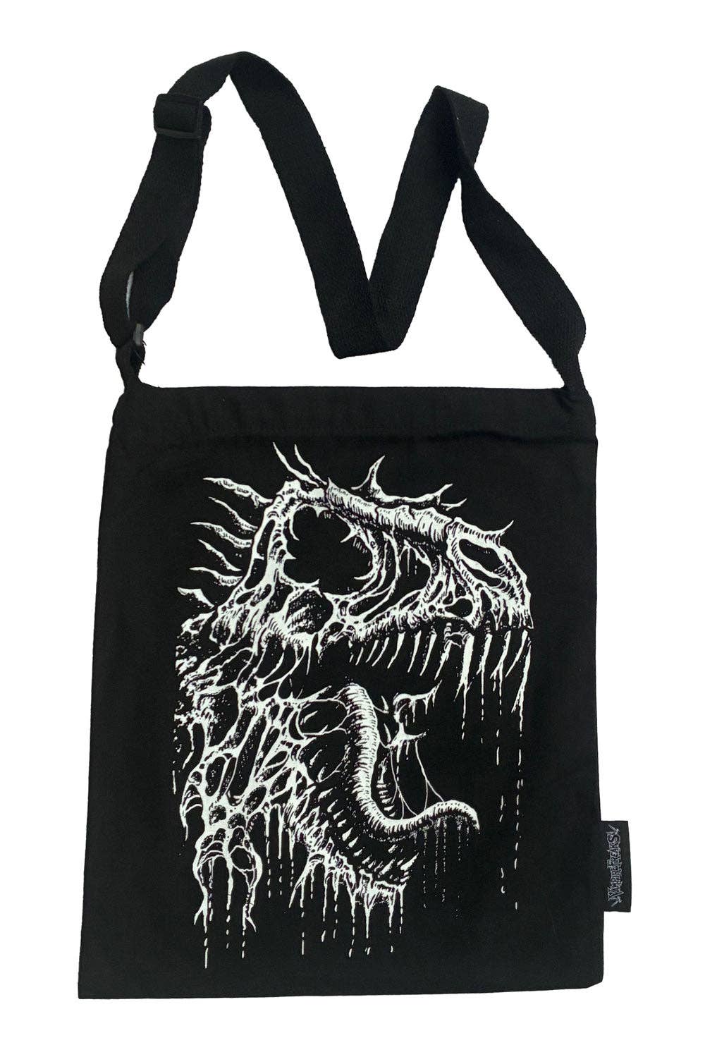 Shoulder Sling Zipper Tote Bag