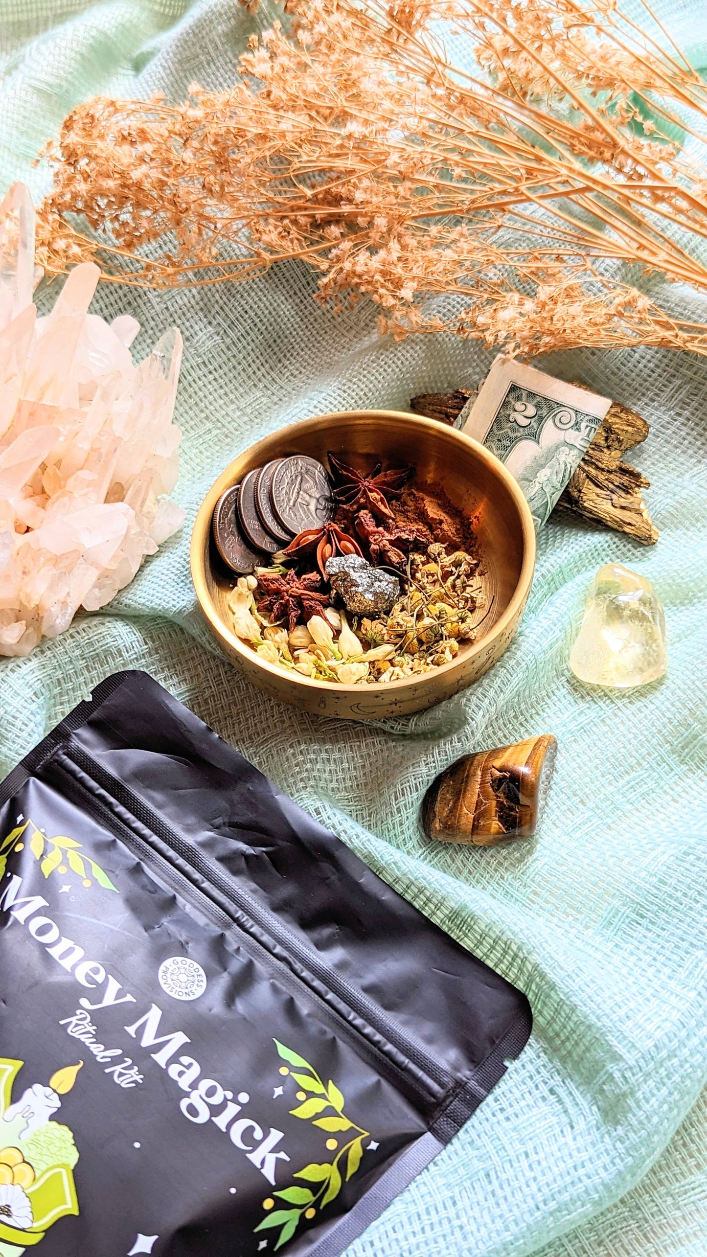 Money Magick Ritual Kit - Abundance, Prosperity, Manifest