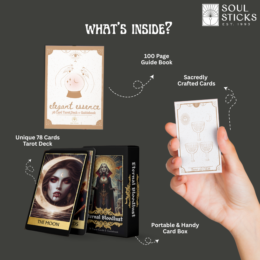 Tarot Card Deck - Eternal Bloodlust 5" x 3"